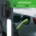 Qoltec Mobilna ładowarka do samochodu elektrycznego EV z regulacją 2w1 Typ2 | 3.5kW | 230V | LCD | LED | 5m