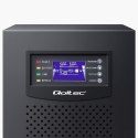 Qoltec Zasilacz awaryjny UPS 3 - fazowy | 15kVA | 12KW | LCD | EPO | SNMP | USB | On-line | High frequency
