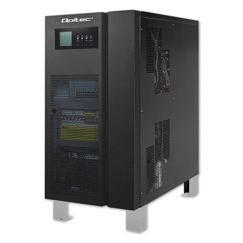 Qoltec Zasilacz awaryjny UPS 3 - fazowy | 20kVA | 16KW | LCD | EPO | SNMP | USB | On-line | Low frequency