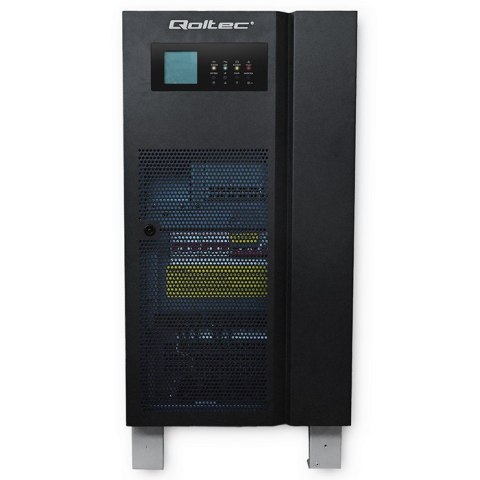 Qoltec Zasilacz awaryjny UPS 3 - fazowy | 20kVA | 16KW | LCD | EPO | SNMP | USB | On-line | Low frequency