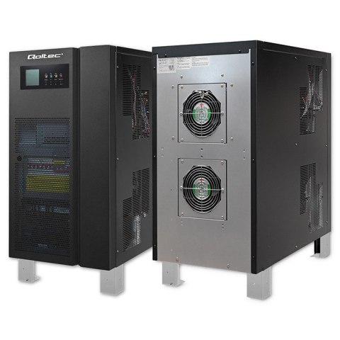 Qoltec Zasilacz awaryjny UPS 3 - fazowy | 20kVA | 16KW | LCD | EPO | SNMP | USB | On-line | Low frequency