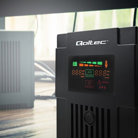 Qoltec Adapter IEC 320 C14/ FRENCH | 0.15m