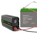 Qoltec Akumulator AGM | 12V | 100Ah | 28.1kg | Bezobsługowy | Mocny | LongLife | do UPS, kampera, łodzi, pieca