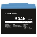 Qoltec Akumulator LiFePO4 Litowo-Żelazowo-Fosforanowy | 12.8V | 50Ah | 640Wh| BMS