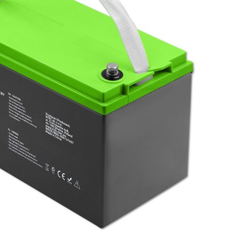 Qoltec Akumulator żelowy GEL | 12V | 100Ah | 29.3kg | Bezobsługowy | Professional | LongLife | PV, UPS, kamper, łódź