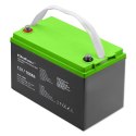 Qoltec Akumulator żelowy GEL | 12V | 100Ah | 29.3kg | Bezobsługowy | Professional | LongLife | PV, UPS, kamper, łódź