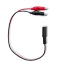 Qoltec Automatyczna ładowarka do akumulatora AGM GEL STD | Prostownik 24V | 19.2W | 5.5x2.1 | Kabel 1.8m