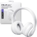 Qoltec Słuchawki bezprzewodowe Soundmasters z mikrofonem | BT 5.0 AB| Białe