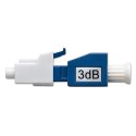 Qoltec Tłumik światłowodowy LC/UPC (F) - LC/UPC (M) | Singlemode | 3dB