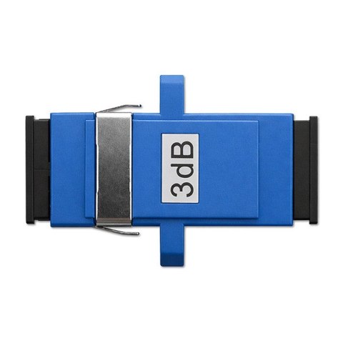 Qoltec Tłumik światłowodowy SC/UPC (F) - SC/UPC (F) | Singlemode | 3dB