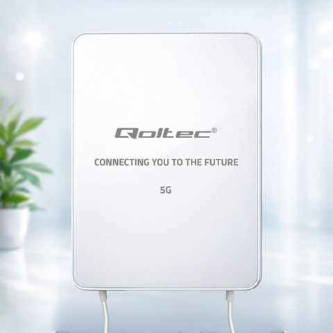 Qoltec Antena 5G LTE | 16dBi | kierunkowa | zewnętrzna | SMA | 3300-3800MHz | wodoodporna | 3m