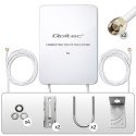 Qoltec Antena 5G LTE | 16dBi | kierunkowa | zewnętrzna | SMA | 3300-3800MHz | wodoodporna | 3m