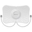 Qoltec Antena paraboliczna 4G 5G LTE | 2x19dBi | kierunkowa | zewnętrzna | 1710-2700 MHz | 3300-4200 MHz | N Female | wodoodporn