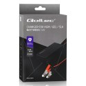 Qoltec Automatyczna ładowarka do akumulatora AGM GEL STD | Prostownik 12V | 2A | 24W | LED | Kabel 1.8m