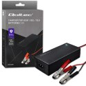Qoltec Automatyczna ładowarka do akumulatora AGM GEL STD | Prostownik 12V | 4A | 48W | LED | Kabel 1.8m