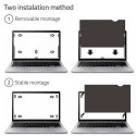 Qoltec Filtr prywatyzujący RODO do MacBook Pro Touch Bar 13.3" (2016-2018) | Ochrona wzroku