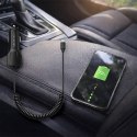 Qoltec Ładowarka samochodowa 12-24V | 17W | 5V | 3.4A | USB + kabel Micro USB