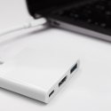 Qoltec Hub Adapter USB-C 3.1 3w1 | USB 3.0 | HDMI 4K | USB-C 3.1 PD 100W