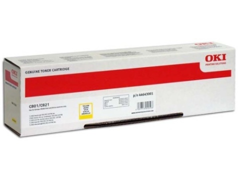 Oryginalny Toner Black OKI C801, C810, MC851, MC860 (44064012)
