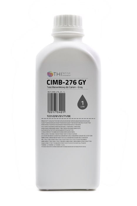 THI Butelka Gray Canon 1L Tusz Barwnikowy (Dye) INK-MATE CIMB276