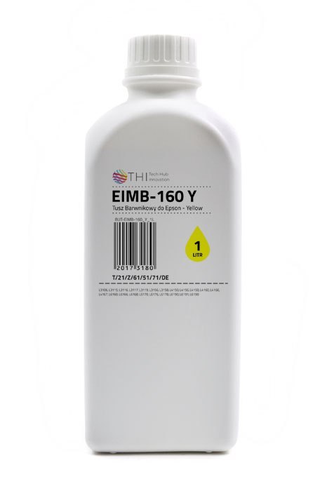 THI Butelka Yellow Epson 1L Tusz Barwnikowy (Dye) INK-MATE EIMB160