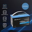 Qoltec Akumulator LiFePO4 Litowo-Żelazowo-Fosforanowy | 12.8V | 150Ah | 1920Wh| BMS