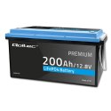 Qoltec Akumulator LiFePO4 Litowo-Żelazowo-Fosforanowy | 12.8V | 200Ah | 2560Wh | BMS