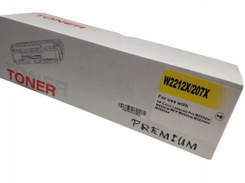 4x Wysokowydajny Toner do HP 207X, HP Color LaserJet M255, M282, M283, CHIP