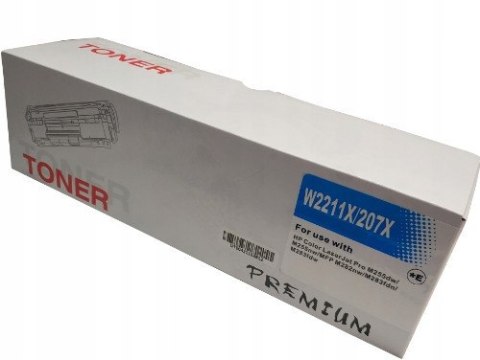 4x Wysokowydajny Toner do HP 207X, HP Color LaserJet M255, M282, M283, CHIP