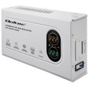 Qoltec Automatyczny Stabilizator napięcia AVR 3000VA | 1800W | Compact | Toroidalny transformator