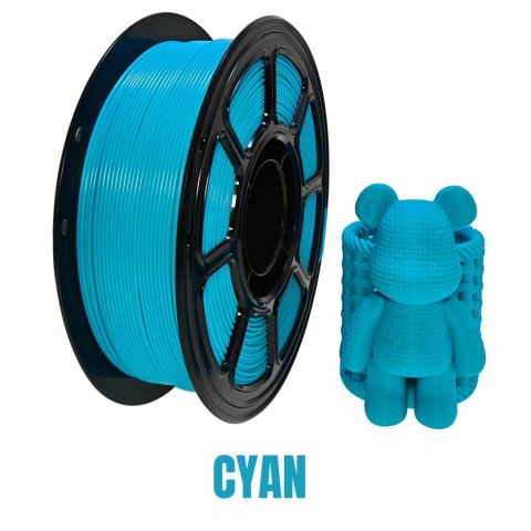 Profesjonalny Filament NR-019 / PETG CYAN 1,75mm 1KG