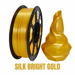 Profesjonalny Filament NR-070 / PLA+ SILK BRIGHT GOLD (1,75mm 1KG)