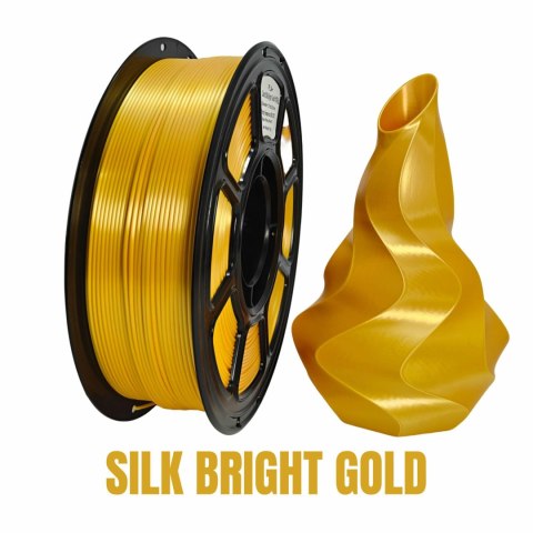 Profesjonalny Filament NR-070 / PLA+ SILK BRIGHT GOLD (1,75mm 1KG)