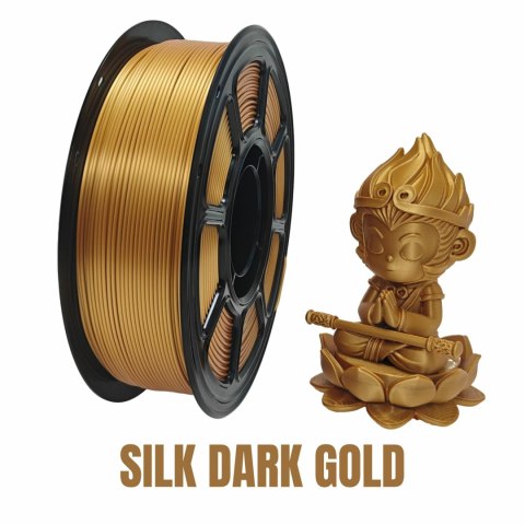 Profesjonalny Filament NR-071 / PLA+ SILK DARK GOLD (1,75mm 1KG)