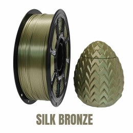 Profesjonalny Filament NR-074 / PLA+ SILK BRONZE (1,75mm 1KG)