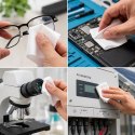 Qoltec Chusteczki bezpyłowe do światłowodów | 280 szt.