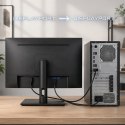 Qoltec Kabel DisplayPort v2.1 męski | DisplayPort v2.1 męski | 8K | 54G | 3m