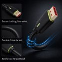 Qoltec Kabel DisplayPort v2.1 męski | DisplayPort v2.1 męski | 8K | 80G | 0.5m