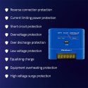 Qoltec Solarny regulator ładowania MPPT 15A do zasilania odbiorników DC i ładowania akumulatorów 12V / 24V | LiFePO4