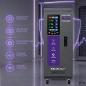 Qoltec Trójfazowy stabilizator napięcia AVR MULTIPROTECTION |10kVA | Dokładność ± 3% | Serwomotor 3F | LCD | Expert Line