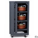 Qoltec Trójfazowy stabilizator napięcia AVR MULTIPROTECTION |10kVA | Dokładność ± 3% | Serwomotor 3F | LCD | Expert Line