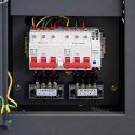 Qoltec Trójfazowy stabilizator napięcia AVR MULTIPROTECTION |10kVA | Dokładność ± 3% | Serwomotor 3F | LCD | Expert Line