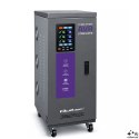 Qoltec Trójfazowy stabilizator napięcia AVR MULTIPROTECTION |15kVA | Dokładność ± 3% | Serwomotor 3F | LCD | Expert Line