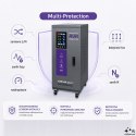 Qoltec Trójfazowy stabilizator napięcia AVR MULTIPROTECTION |15kVA | Dokładność ± 3% | Serwomotor 3F | LCD | Expert Line