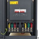 Qoltec Trójfazowy stabilizator napięcia AVR MULTIPROTECTION | 40kVA | Dokładność ± 3% | Serwomotor 3F | LCD | Expert Line