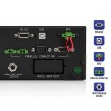 Qoltec Zasilacz awaryjny UPS Pure Sine Wave do RACK | 3kVA | 3000W | Power Factor 1.0 | LCD | EPO | USB | On-line