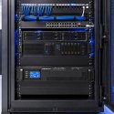 Qoltec Zasilacz awaryjny UPS Pure Sine Wave do RACK | 3kVA | 3000W | Power Factor 1.0 | LCD | EPO | USB | On-line