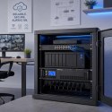 Qoltec Zasilacz awaryjny UPS Pure Sine Wave do RACK | 3kVA | 3000W | Power Factor 1.0 | LCD | EPO | USB | On-line