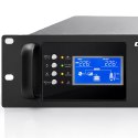 Qoltec Zasilacz awaryjny UPS Pure Sine Wave do RACK | 6kVA | 5000W | Power Factor 1.0 | LCD | EPO | USB | On-line