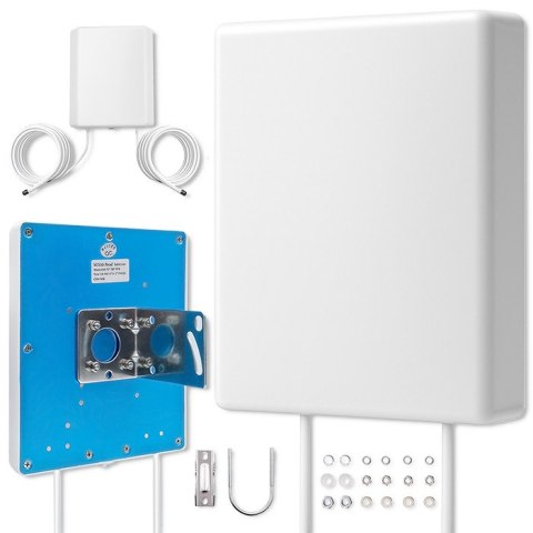 Qoltec Antena 4G LTE | 14 dBi | Zewnętrzna